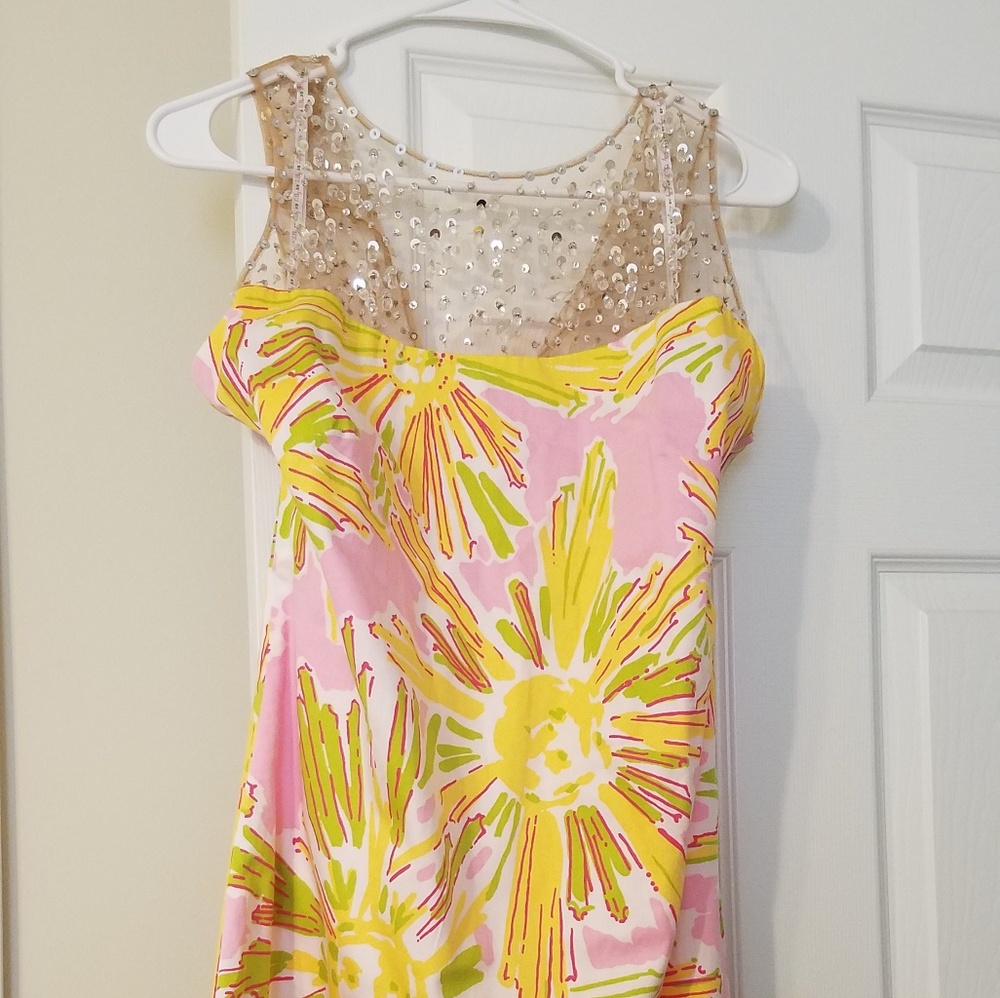 Size 8 Lilly Pulitzer Skipping On Sunshine Dress